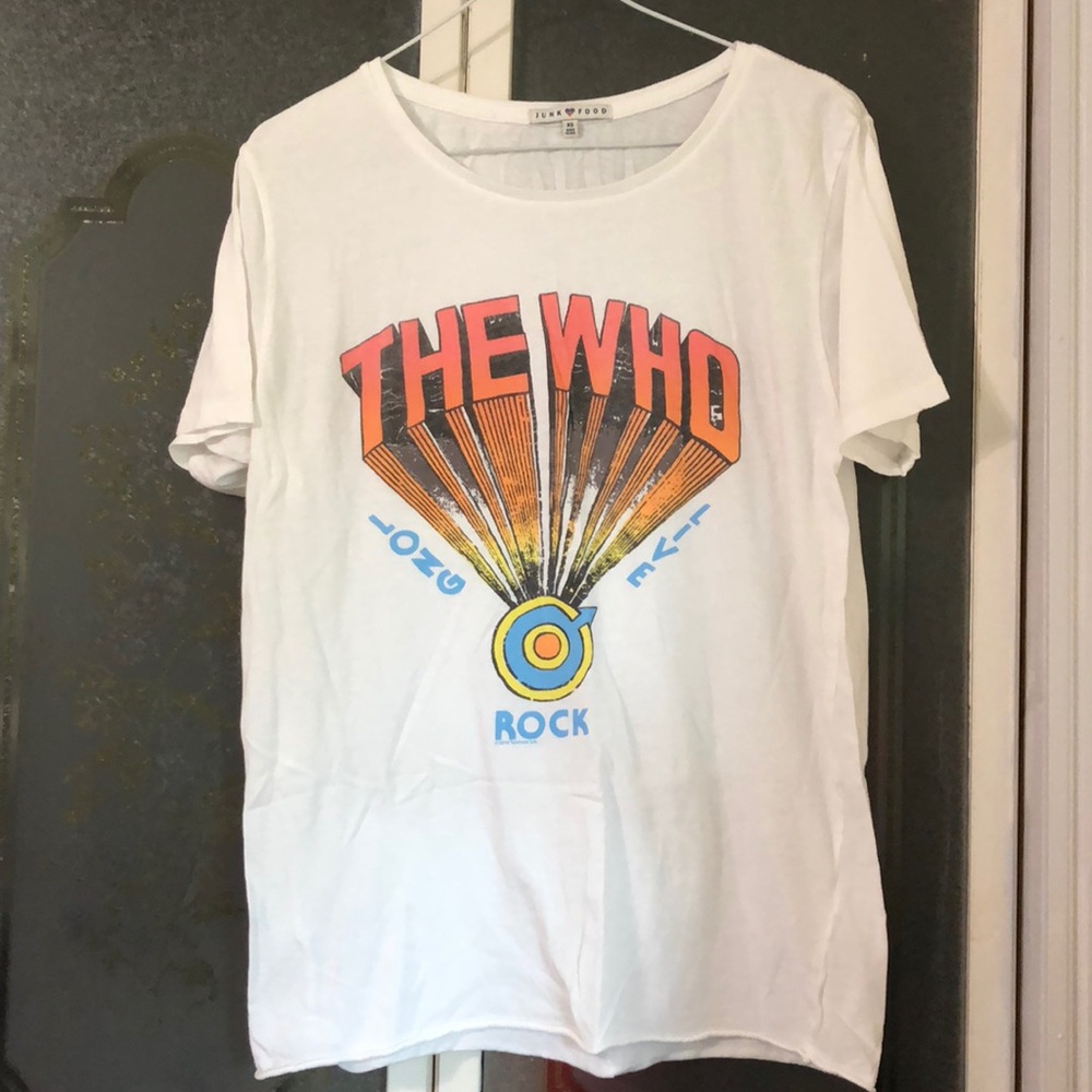 junkfood XS The Who Band t-shirt